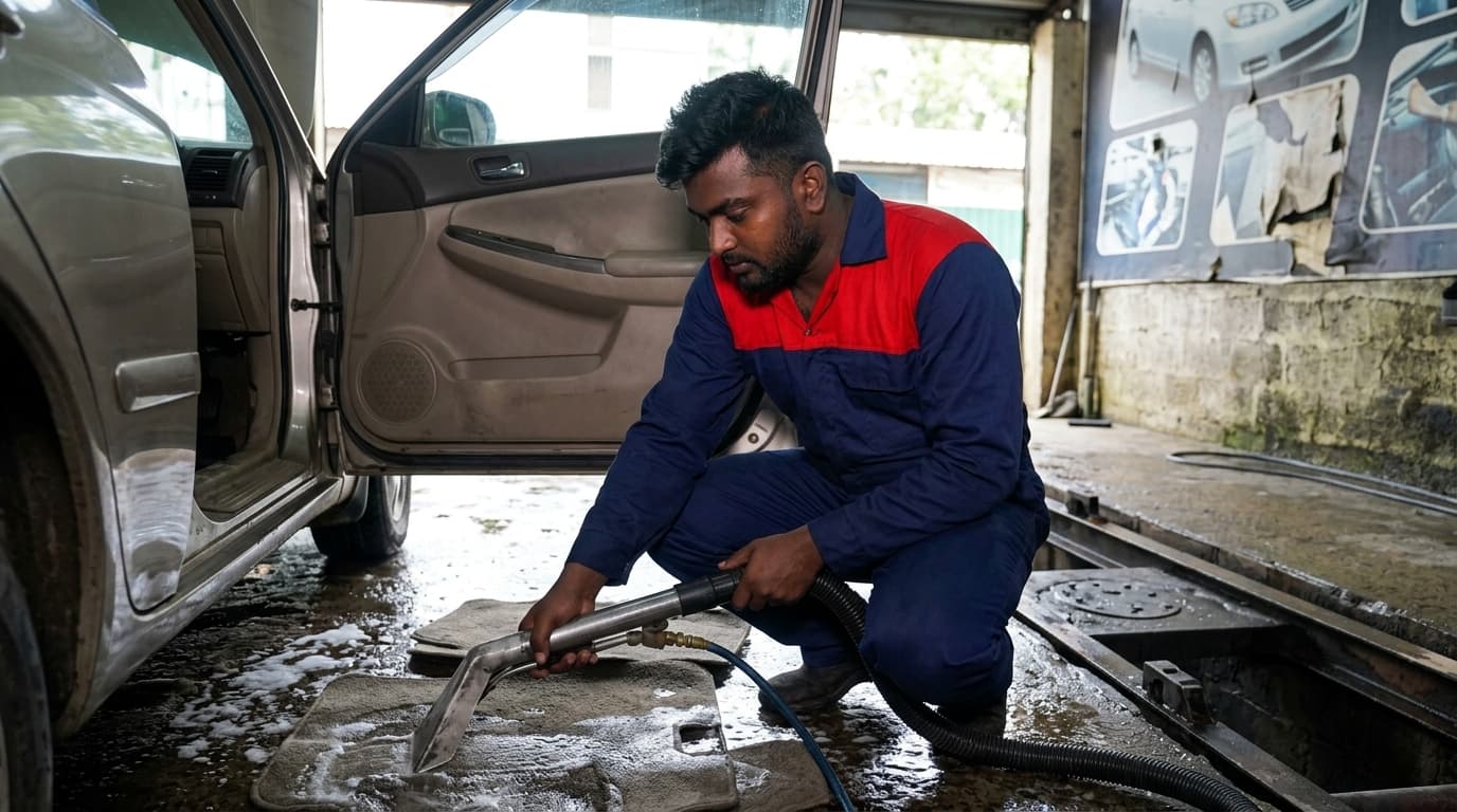 Deep Upholstery & Carpet Shampooing