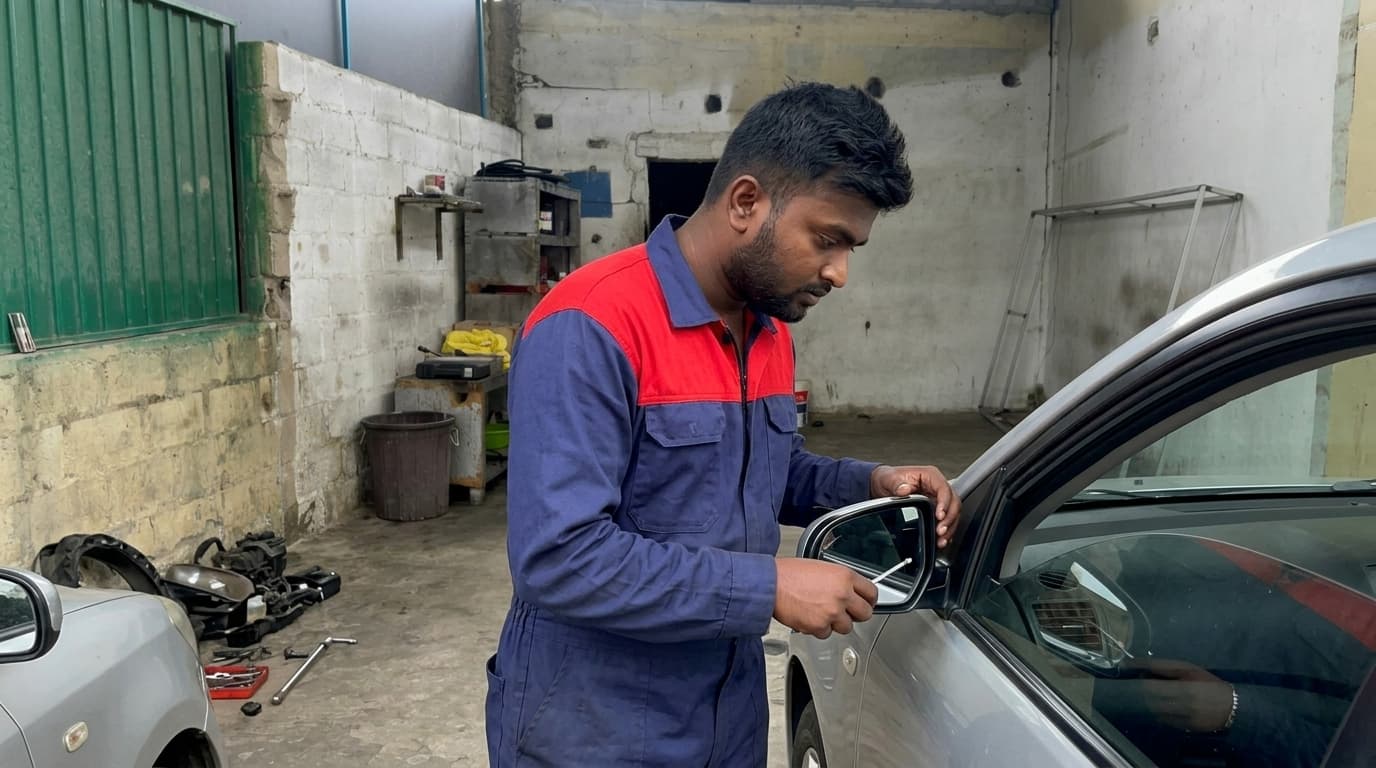 Side Mirror & Trim Installation
