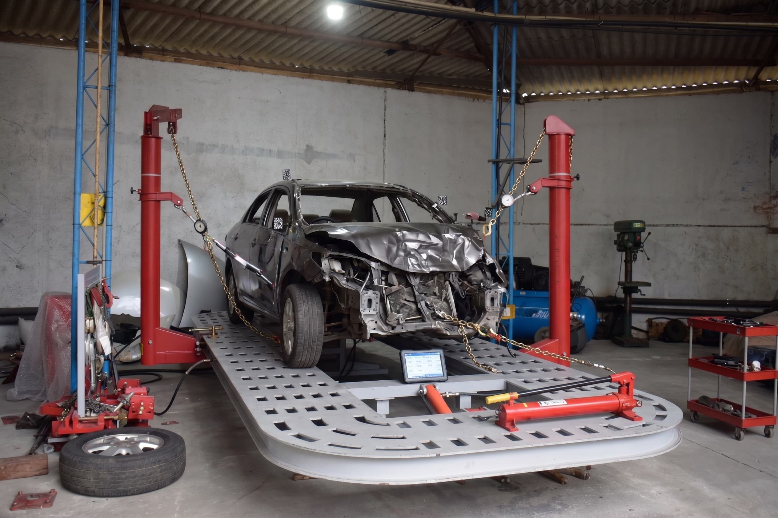 Structural Frame Straightening