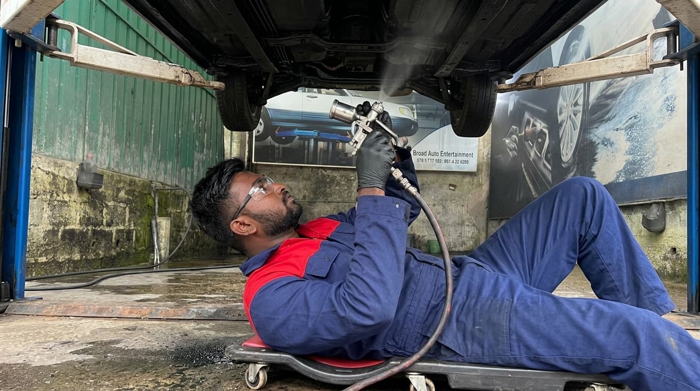 Underbody Anti-Rust Proofing
